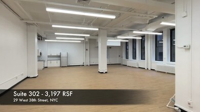 29 W 38th St, New York, NY for rent - Commercial Listing Video 