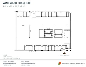 1235 Old Alpharetta Rd, Alpharetta, GA for rent Floor Plan- Image 1 of 2