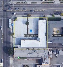 15106 S Western Ave, Gardena, CA - aerial  map view