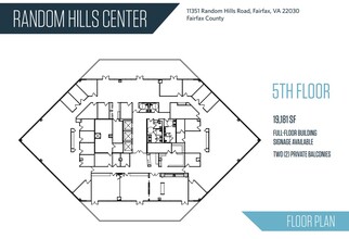 11351 Random Hills Rd, Fairfax, VA for rent Floor Plan- Image 1 of 1