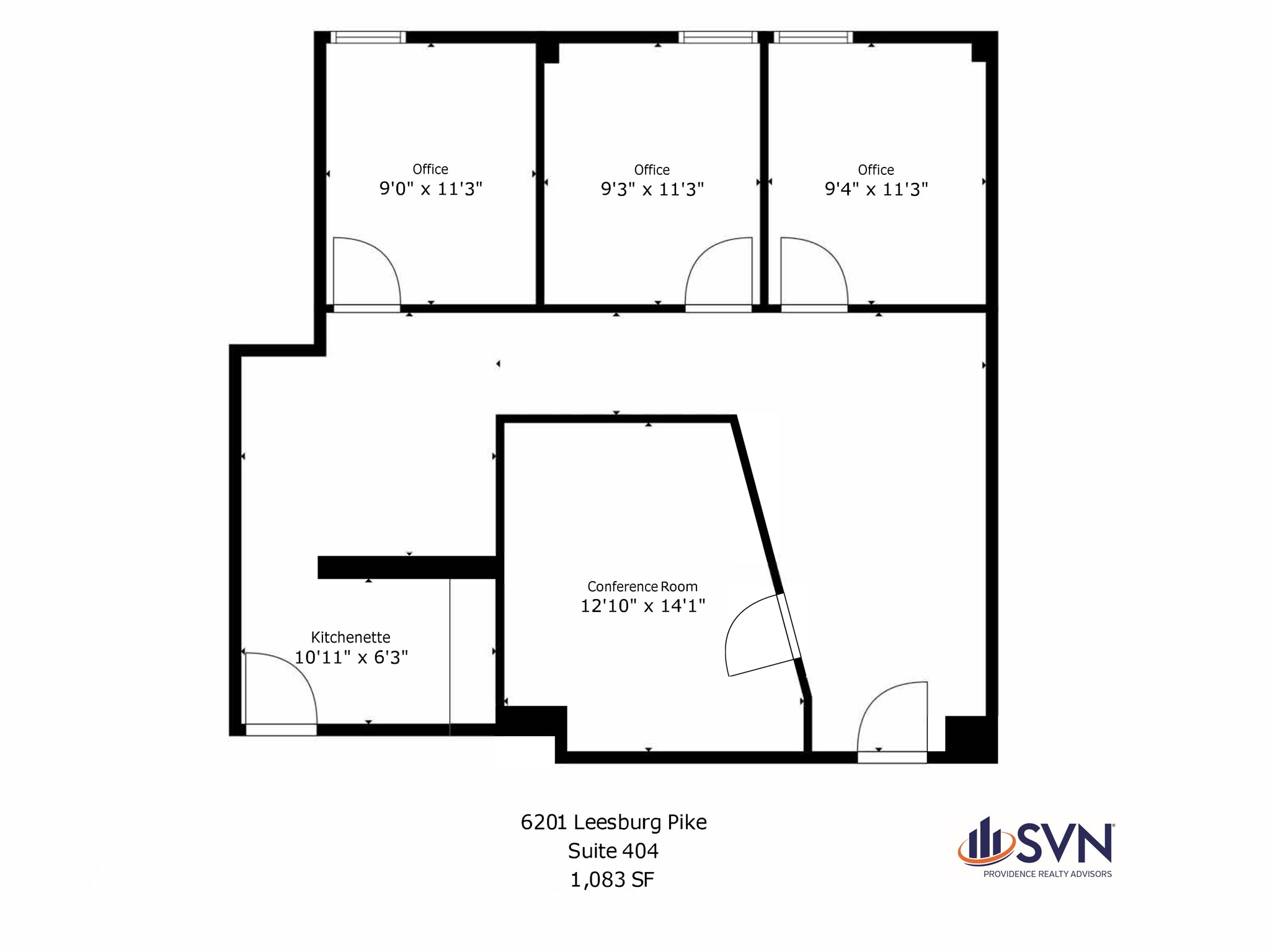 6201 Leesburg Pike, Falls Church, VA to rent Site Plan- Image 1 of 1