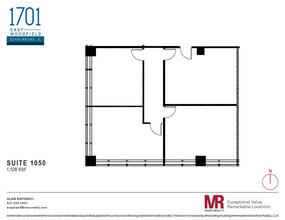 1701 E Woodfield Rd, Schaumburg, IL for rent Floor Plan- Image 1 of 1