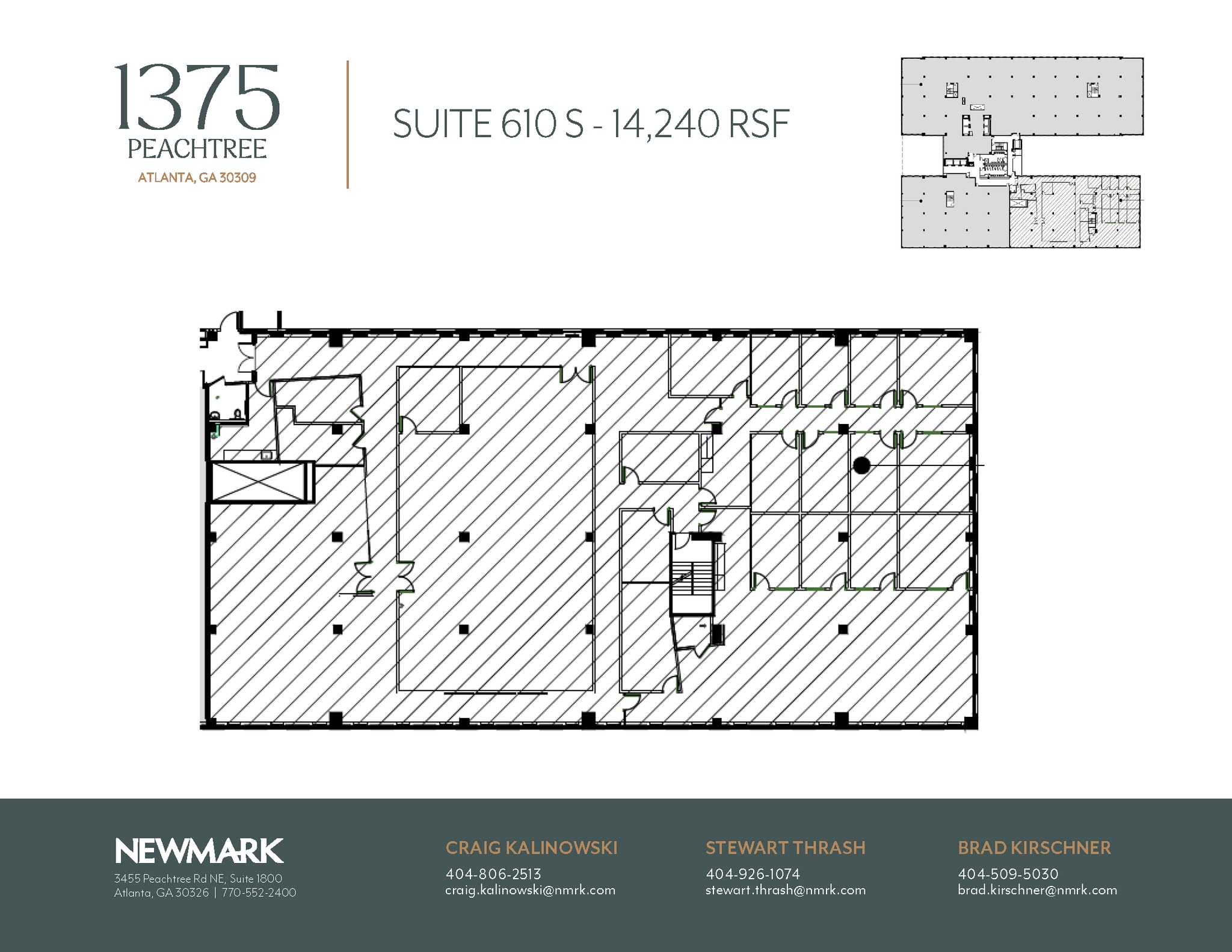 1375 Peachtree St NE, Atlanta, GA to rent Floor Plan- Image 1 of 1