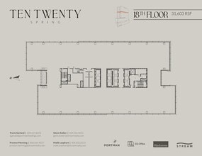 1020 Spring St, Atlanta, GA to rent Floor Plan- Image 1 of 1