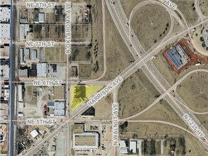 105-111 N Harrison Ave, Oklahoma City, OK - aerial  map view