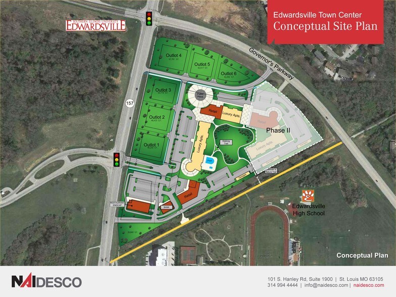 The Parkway, Edwardsville, IL for sale - Site Plan - Image 1 of 1