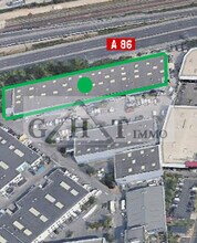 La Courneuve - Aerial  map view