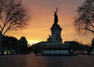 Paris, PAR - Aerial  map view