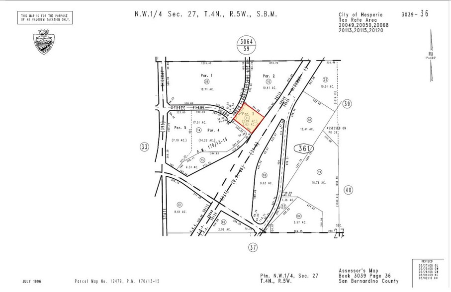 Three Flags, Hesperia, CA for rent - Building Photo - Image 2 of 2