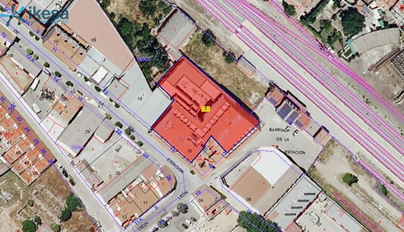 Land in Llerena for sale Site Plan- Image 1 of 2