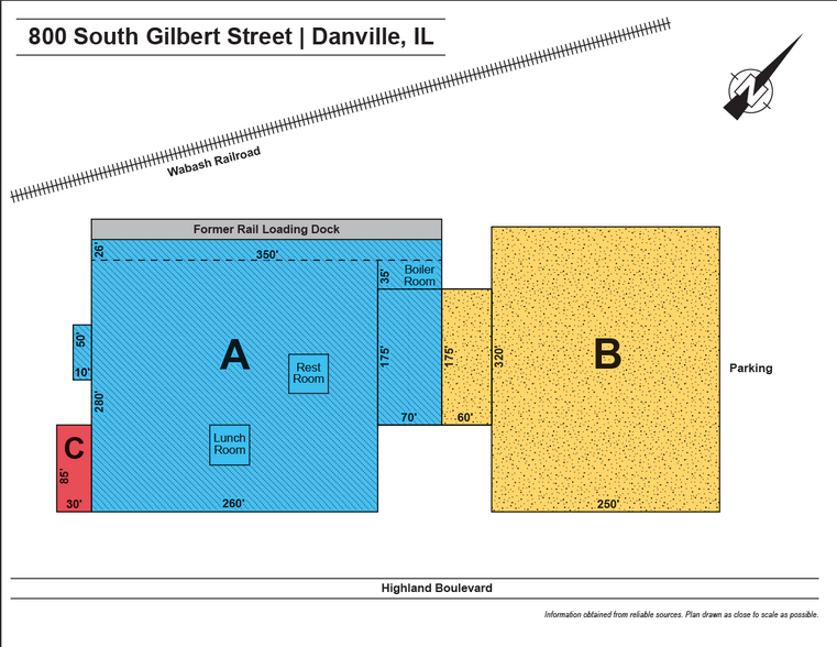 800 S Gilbert St, Danville, IL for rent - Floor Plan - Image 2 of 2