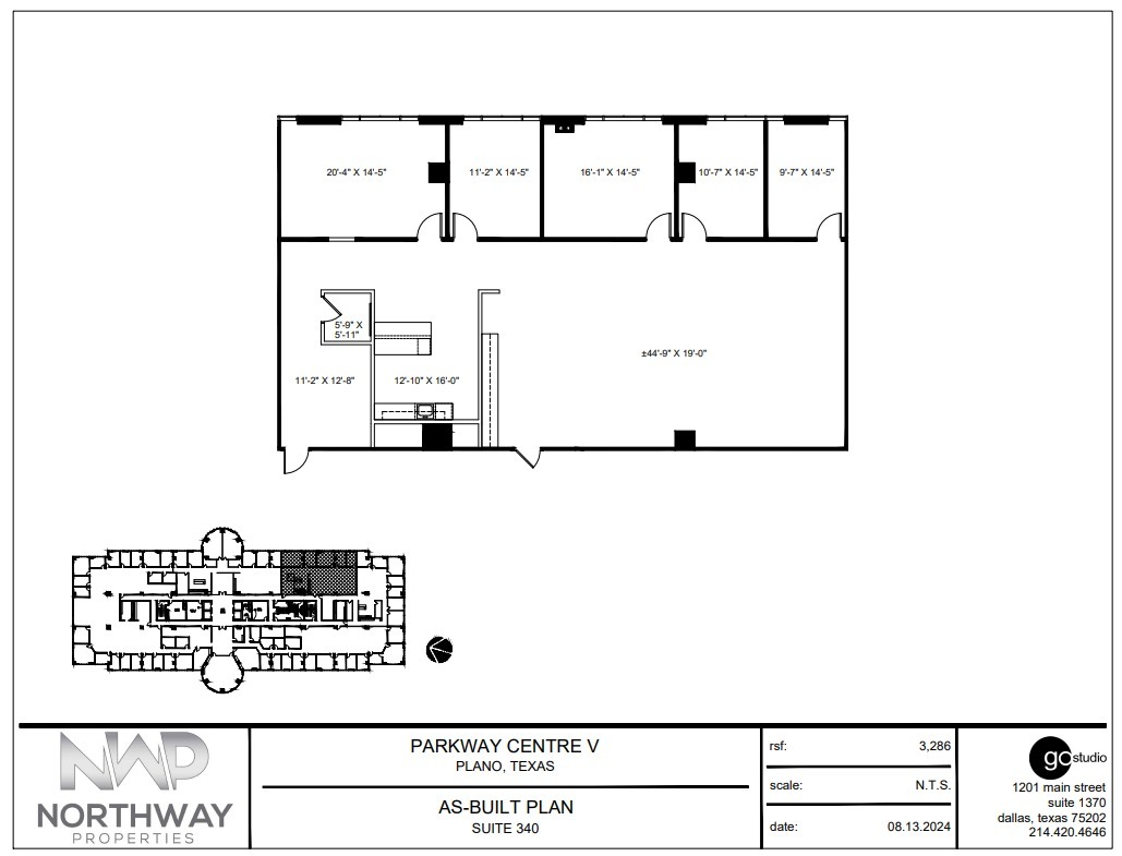 2500 N Dallas Pky, Plano, TX for rent Floor Plan- Image 1 of 1