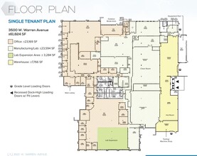 3500-3550 W Warren Ave, Fremont, CA for sale Floor Plan- Image 1 of 2