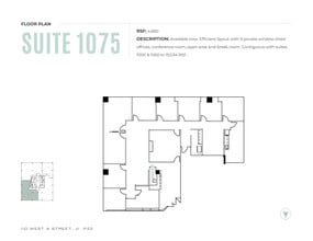 110 W A St, San Diego, CA to rent Floor Plan- Image 1 of 1
