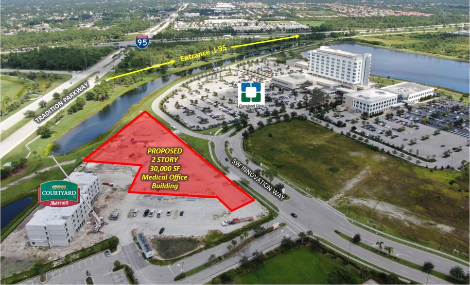 10175 Southwest Innovation Way, Port Saint Lucie, FL for rent - Site Plan - Image 2 of 5