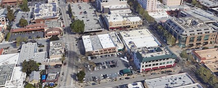 125 Walnut Ave, Santa Cruz, CA - aerial  map view