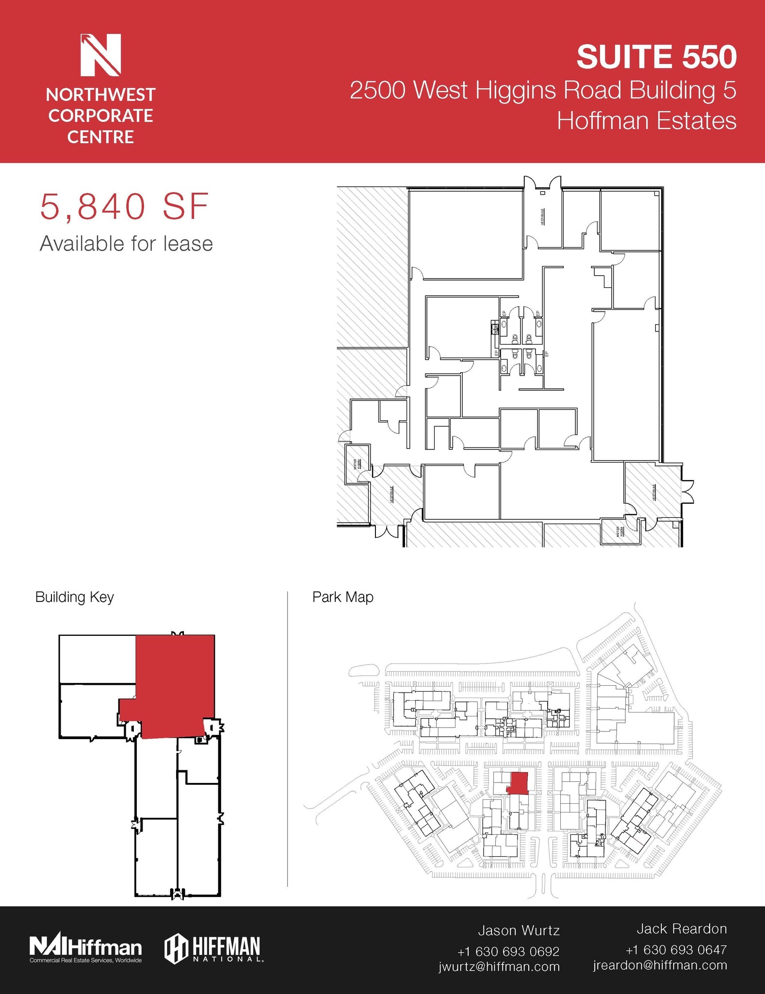 2500 W Higgins Rd, Hoffman Estates, IL to rent Floor Plan- Image 1 of 1