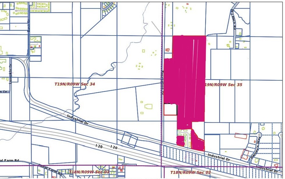 Recreation Dr and Industrial Dr, Minden, LA for sale - Plat Map - Image 1 of 1