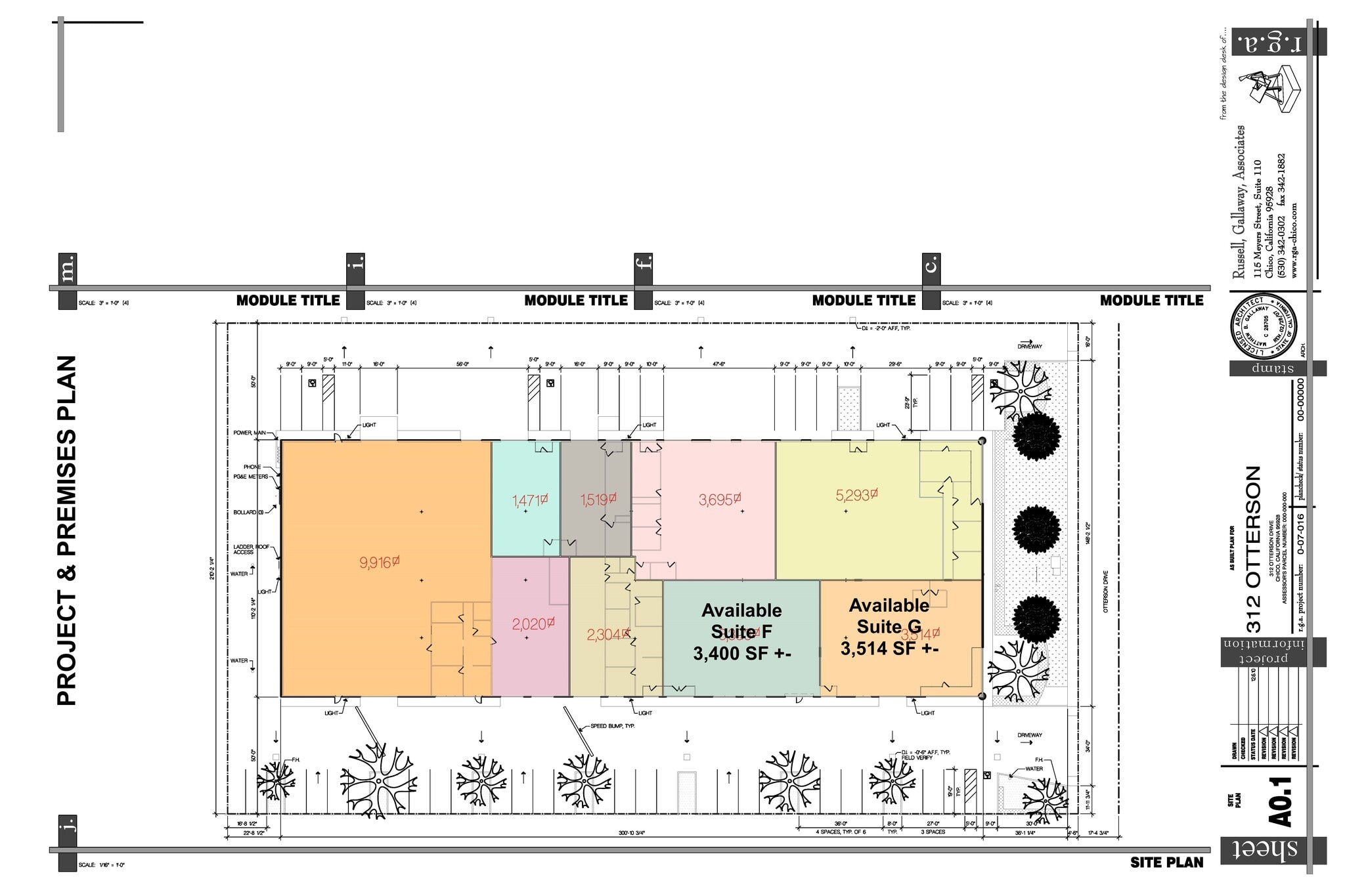 312 Otterson Dr, Chico, CA to rent Site Plan- Image 1 of 1
