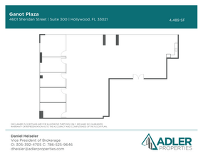 4601 Sheridan St, Hollywood, FL for rent Floor Plan- Image 1 of 1