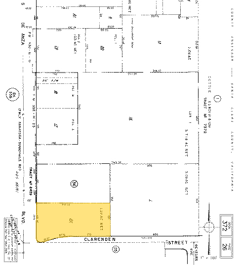 1054 S DeAnza Blvd, San Jose, CA for rent - Plat Map - Image 2 of 2