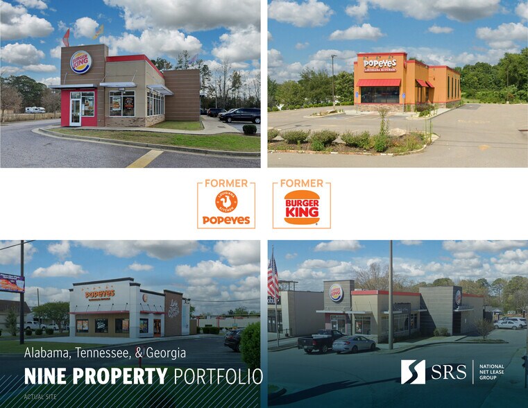 Former Popeyes & Burger King Portfolio portfolio of 9 properties for sale on LoopNet.co.uk - Building Photo - Image 1 of 21