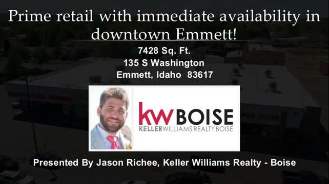 135-145 S Washington, Emmett, ID for sale - Commercial Listing Video - Image 1 of 1