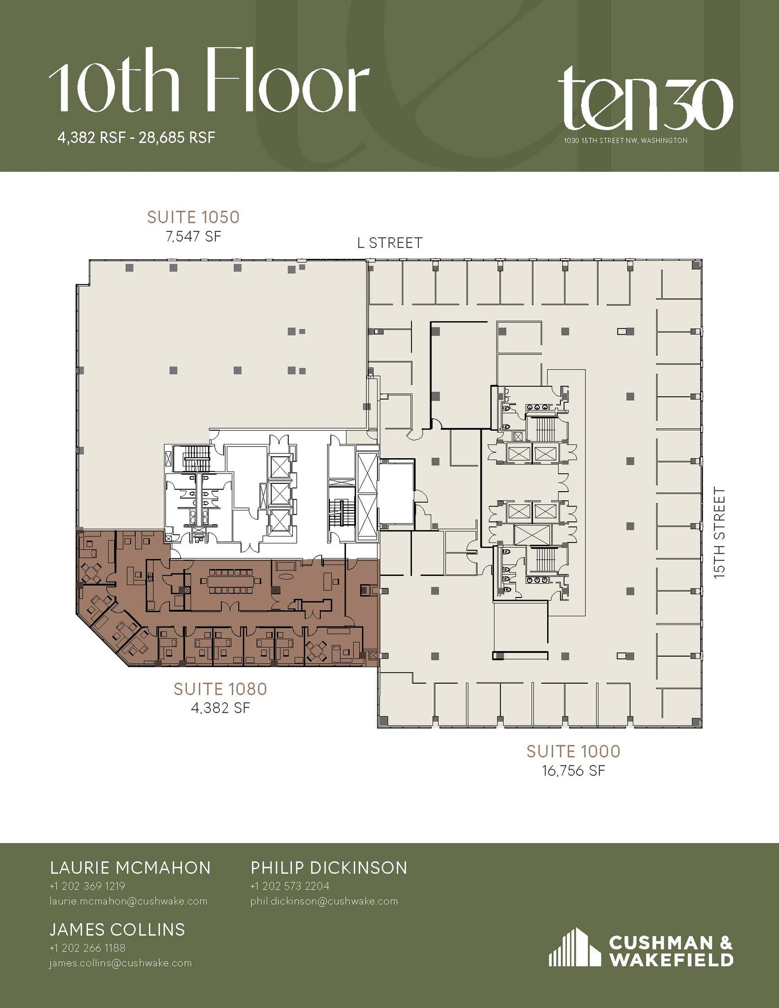 1030 15th St NW, Washington, DC to rent Floor Plan- Image 1 of 1