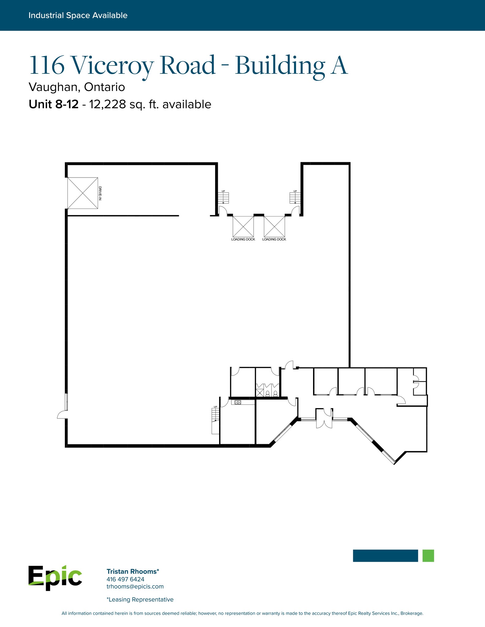 24 Viceroy Rd, Concord, ON to rent Site Plan- Image 1 of 1