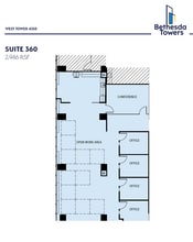 4340 East-West Hwy, Bethesda, MD to rent Floor Plan- Image 1 of 1