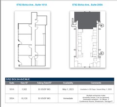 5762 Bolsa Ave, Huntington Beach, CA for rent Floor Plan- Image 2 of 2