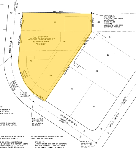 10633-10733 47th Pl W, Mukilteo, WA for sale - Plat Map - Image 3 of 10