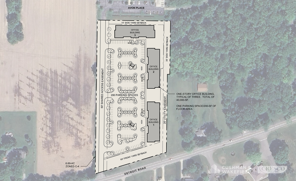 33000 Detroit Rd, Avon, OH for sale - Site Plan - Image 3 of 4