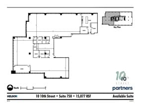 10 10th St, Atlanta, GA to rent Floor Plan- Image 2 of 2