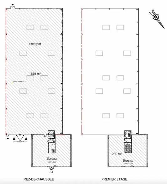Industrial in Gennevilliers to rent - Floor Plan - Image 3 of 3
