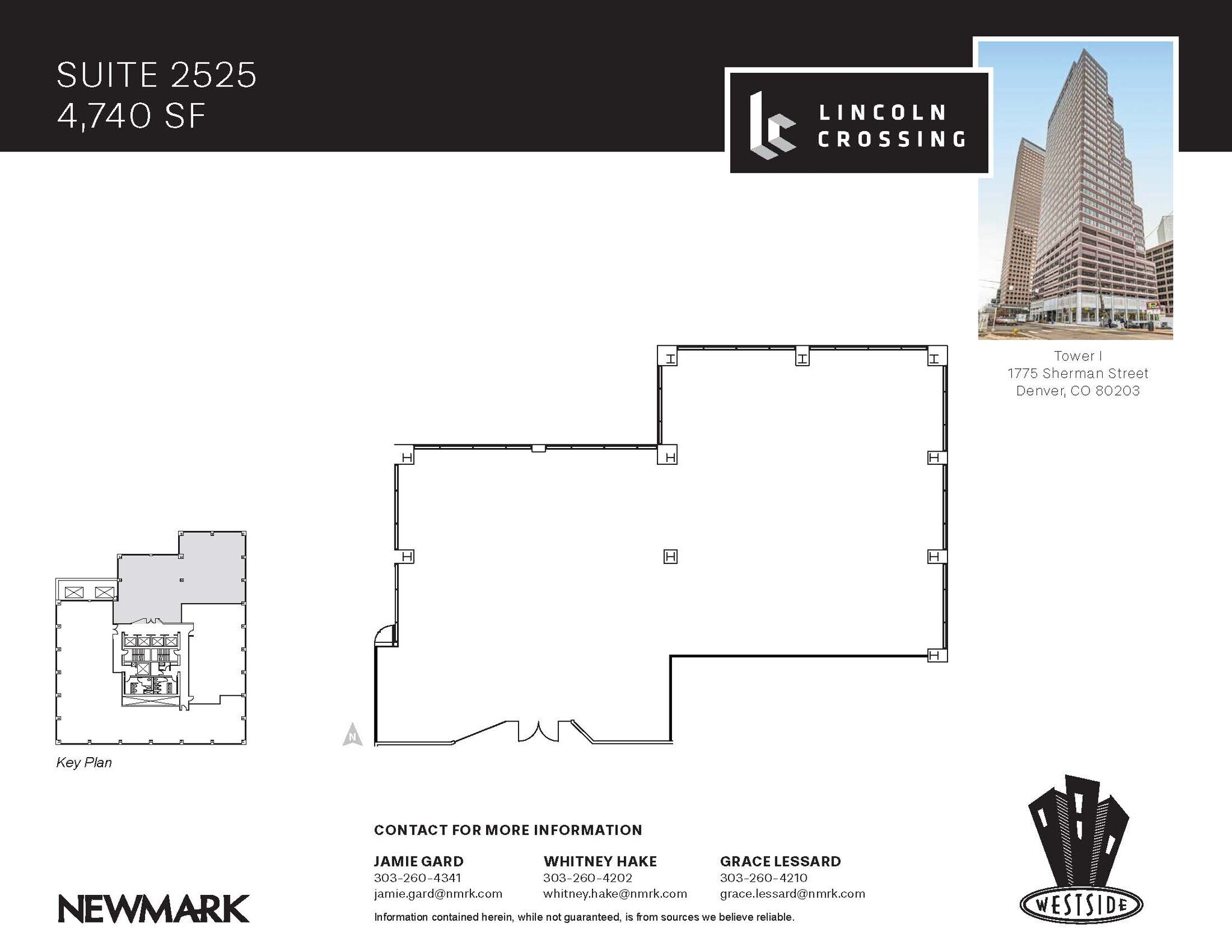 1775 Sherman St, Denver, CO to rent Floor Plan- Image 1 of 1