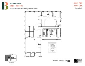 11325 N Community House Rd, Charlotte, NC for rent Floor Plan- Image 1 of 1