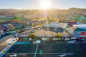 1601-1615 El Camino Real, Millbrae, CA - aerial  map view - Image1