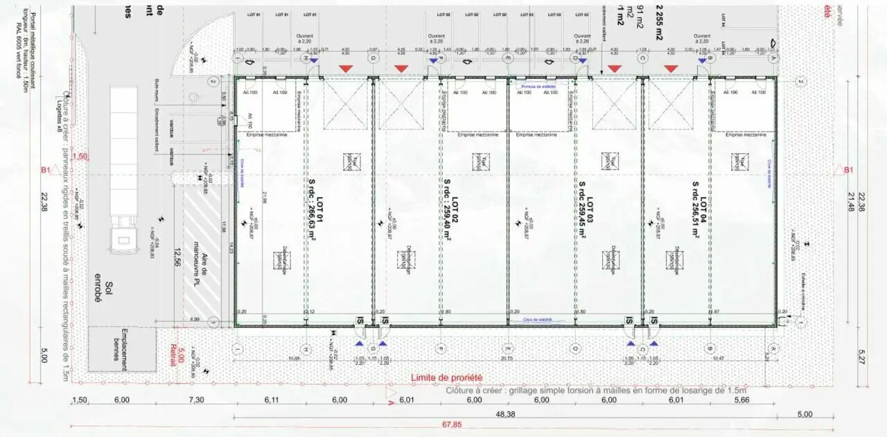 Saint-Vulbas, Ain 01150 - Unit Lot 1 -  - Floor Plan - Image 1 of 4