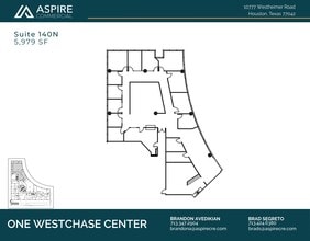 10777 Westheimer Rd, Houston, TX to rent Floor Plan- Image 1 of 1