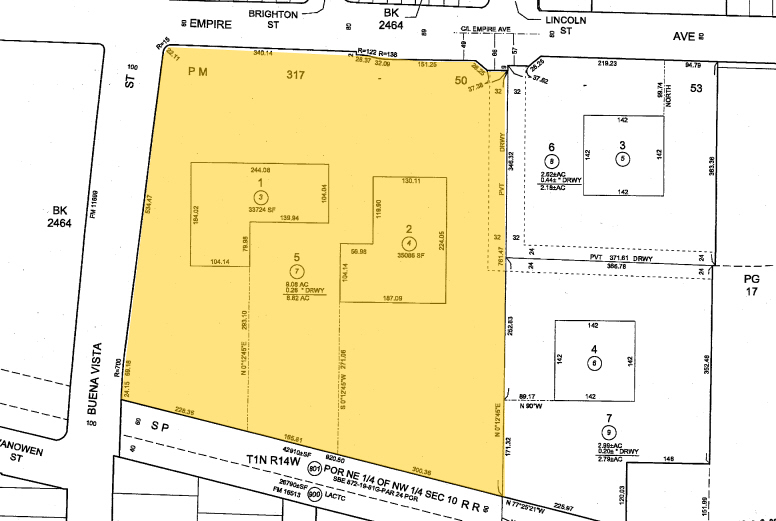 2350 Empire Ave, Burbank, CA for rent - Plat Map - Image 2 of 3