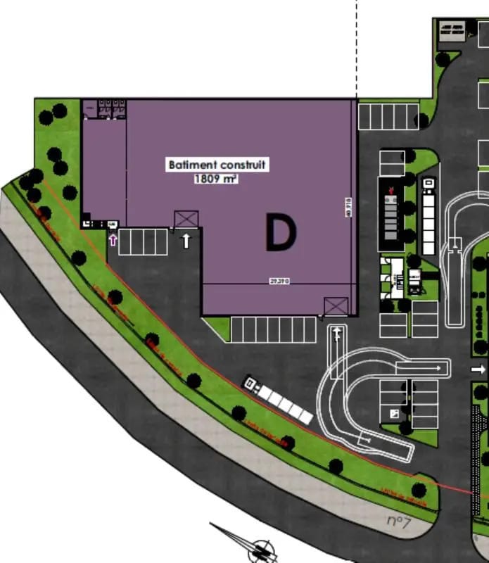 7-11 Rue De L'Equerre, SAINT-OUEN-L'AUMONE for sale Site Plan- Image 1 of 4