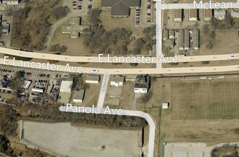 3120-3122 E Lancaster Ave, Fort Worth, TX - aerial  map view