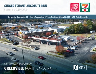 More details for 502 Greenville Blvd SW, Greenville, NC - Retail for Sale