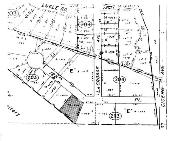 4839 W 128th Pl, Alsip, IL for rent - Plat Map - Image 2 of 23