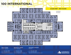 100 International Dr, Baltimore, MD for rent Floor Plan- Image 1 of 1