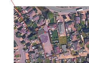 28 Hawks Town Crescent, Hailsham, ESX - Aerial  map view