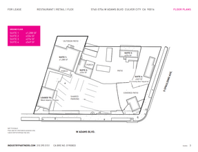 5740-5754 W Adams Blvd, Los Angeles, CA for rent Floor Plan- Image 1 of 1