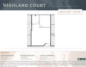 9000 E Nichols Ave, Centennial, CO for rent Floor Plan- Image 1 of 1