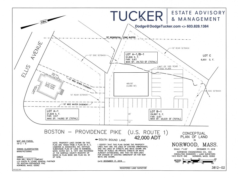 151 Boston Providence Tpke, Norwood, MA for rent - Site Plan - Image 1 of 3